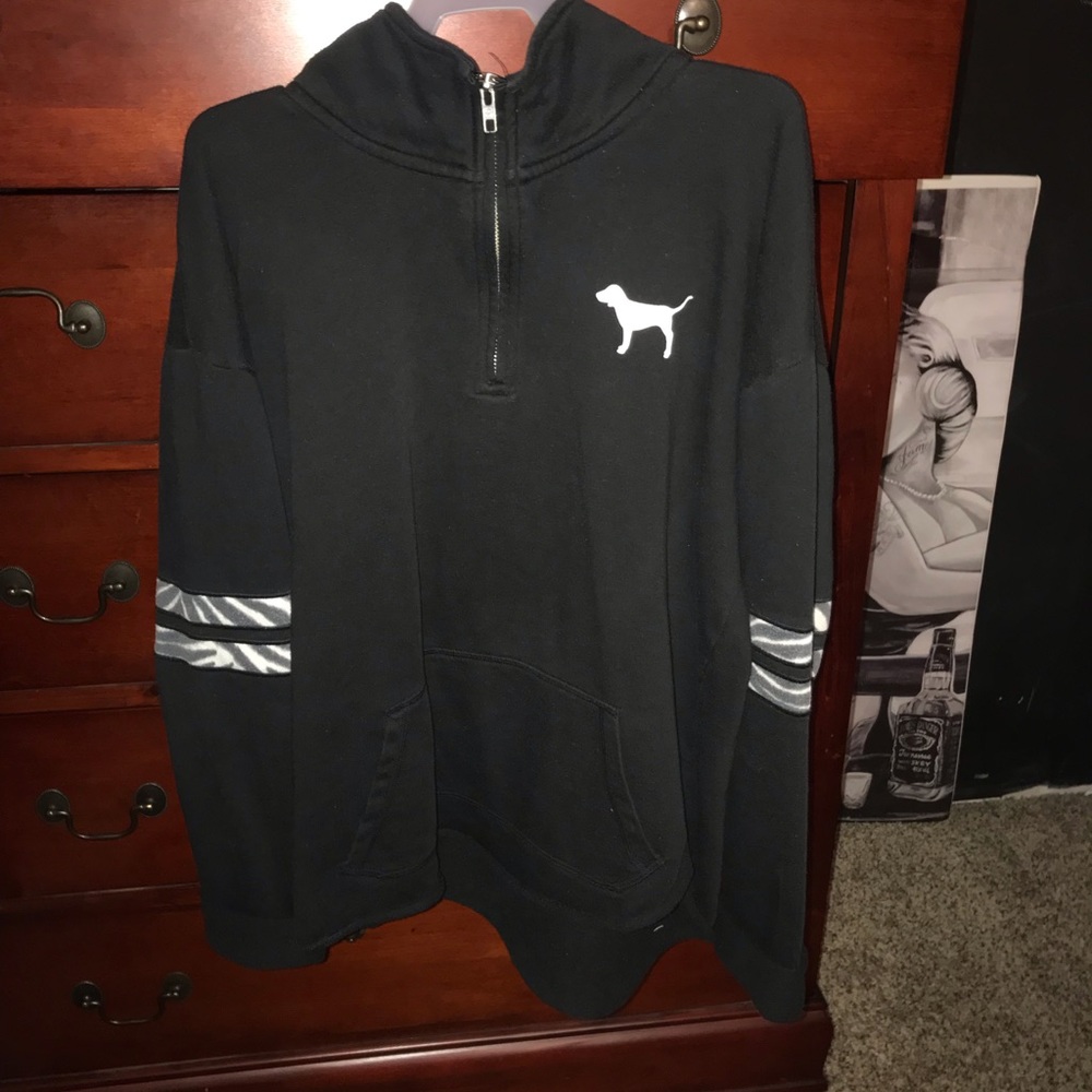 PINK half zip